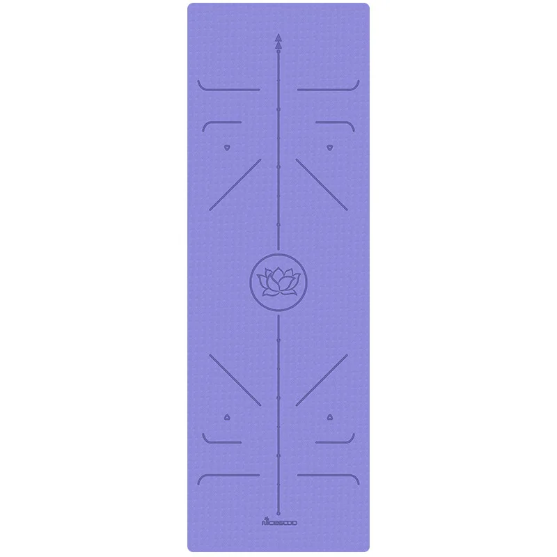 

Nano Goood 6mm Natural Rubber TPE Yoga Mat Thick Anti-slip Beginners Women's Gymnastic Mat Three-piece Set Yoga Mat