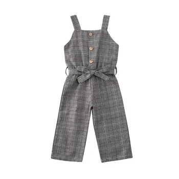 

2020 Summer Toddler Rompers Kids Overalls Baby Girl Stripe Romper Suspender Jumpsuit Pants Playsuit One Piece Jumpsuit Playsuits