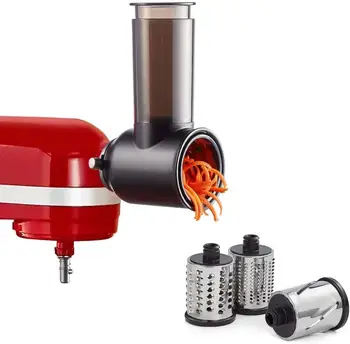 

Slicer Shredder Attachment for KitchenAid Stand Mixer,Vegetable Chopper Grater Accessories,Salad Maker