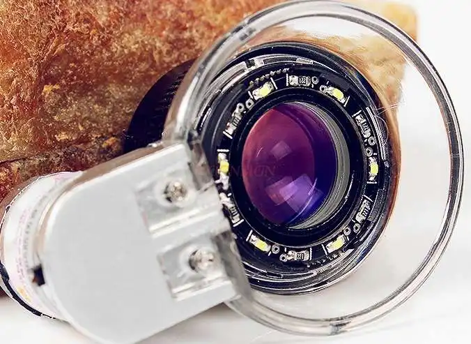 

magnifying equipment Magnifying glass with led light 20 times portable handheld calligraphy and painting appraisal