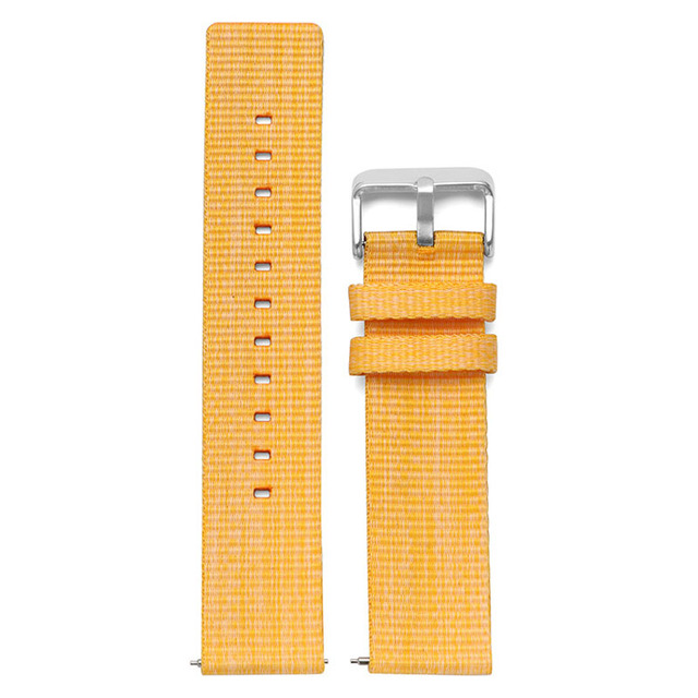 20mm 22mm Nylon Watch Band Strap Replacement Watchbands Canvas Wrist  Weave Belt Bracelet Sports Fabric Watch Strap