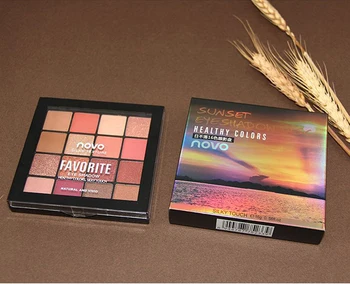 

16 Color Matte Shimmer Glitter Eyeshadow Palette Smoky Waterproof Make up Palette Cosmetics For Women