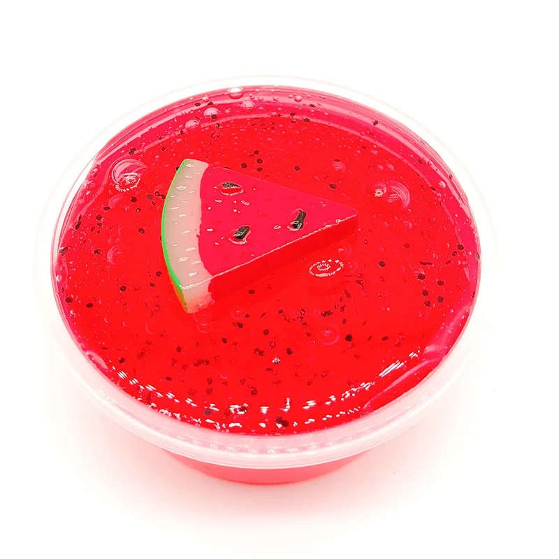 Afdswg Sticky Squishy Slime Crystal Mud Glaseado Lake Transparent Mud Decompression Toy Squishy's Squishies Toy Extrusion - Цвет: 60ML Network