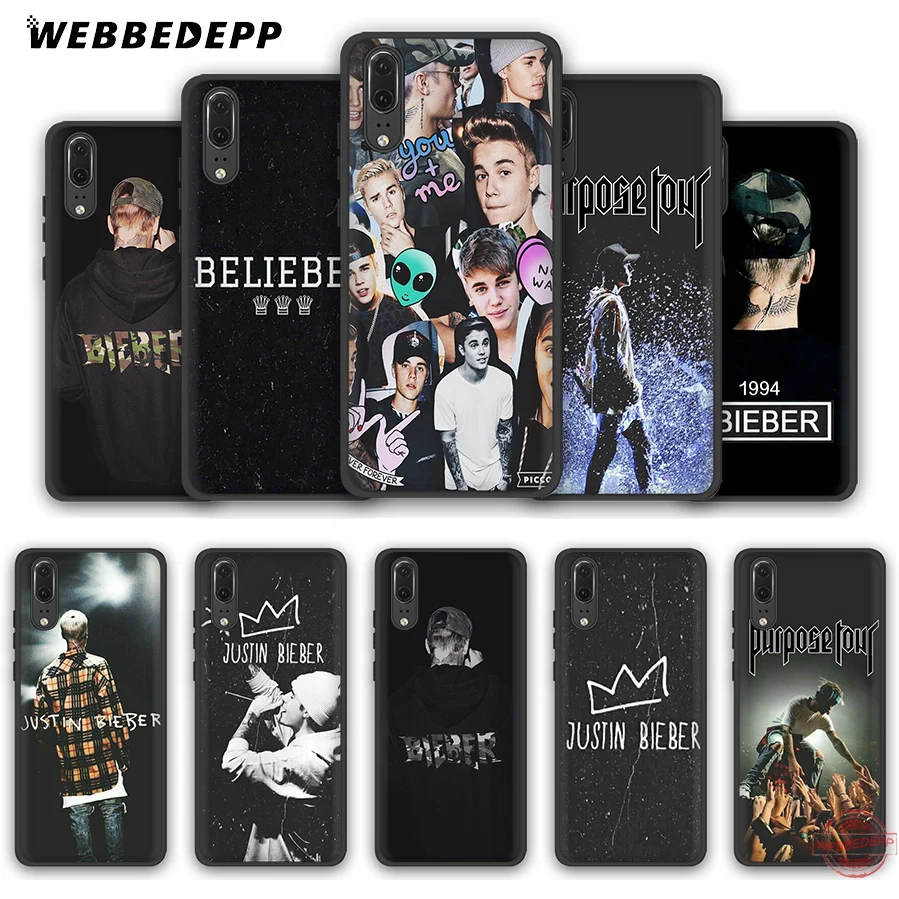 Мягкий чехол WEBBEDEPP Justin Bieber shy Boy для Huawei P Smart Z Plus 2018 2019 & Y6 Y7 Y9 Prime V20 | Мобильные