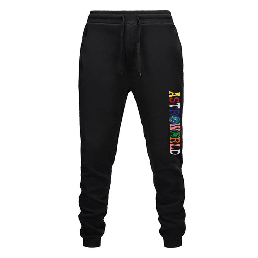 Качественные флисовые брюки Трэвиса Скотта астромира с буквенным принтом для