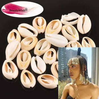 

30pcs Cowry Shells In Your Braids hair Decorate Braids High Top Dreads Attach Shell Beads for braiding hair extensionn