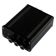 Class D AMP TPA3116 + LM1036 Volume Adjustment Bluetooth Digital Power Amplifier DC18-24V 50W+50W academic adjustment of ix class pupils