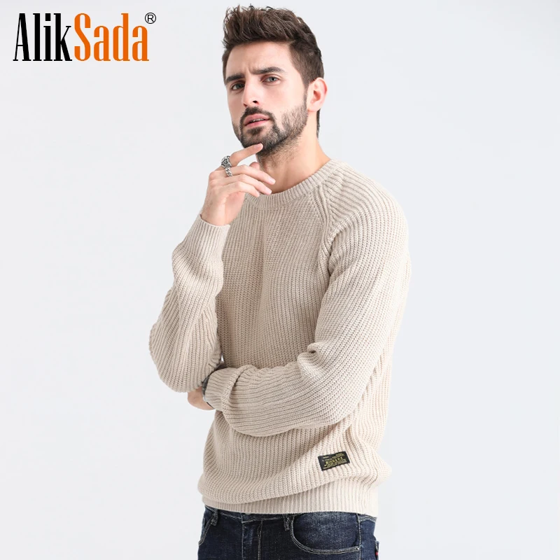 Aliksada Men's 2020 New Autumn Classic Warm Casual Acrylic Sweater Pullovers Men Winter Fashion Dresses O-Neck Sweaters Coat Men Aliksada Men's 2020 New Autumn Classic Warm Casual Acrylic Sweater Pullovers Men Winter Fashion Dresses O-Neck Sweaters Coat Men