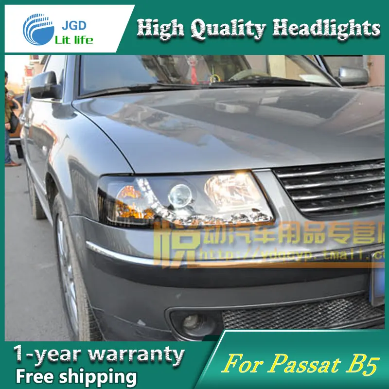 Чехол для стайлинга автомобиля VW Passat B5 1998 2005 фары светодиодсветодиодный ДХО
