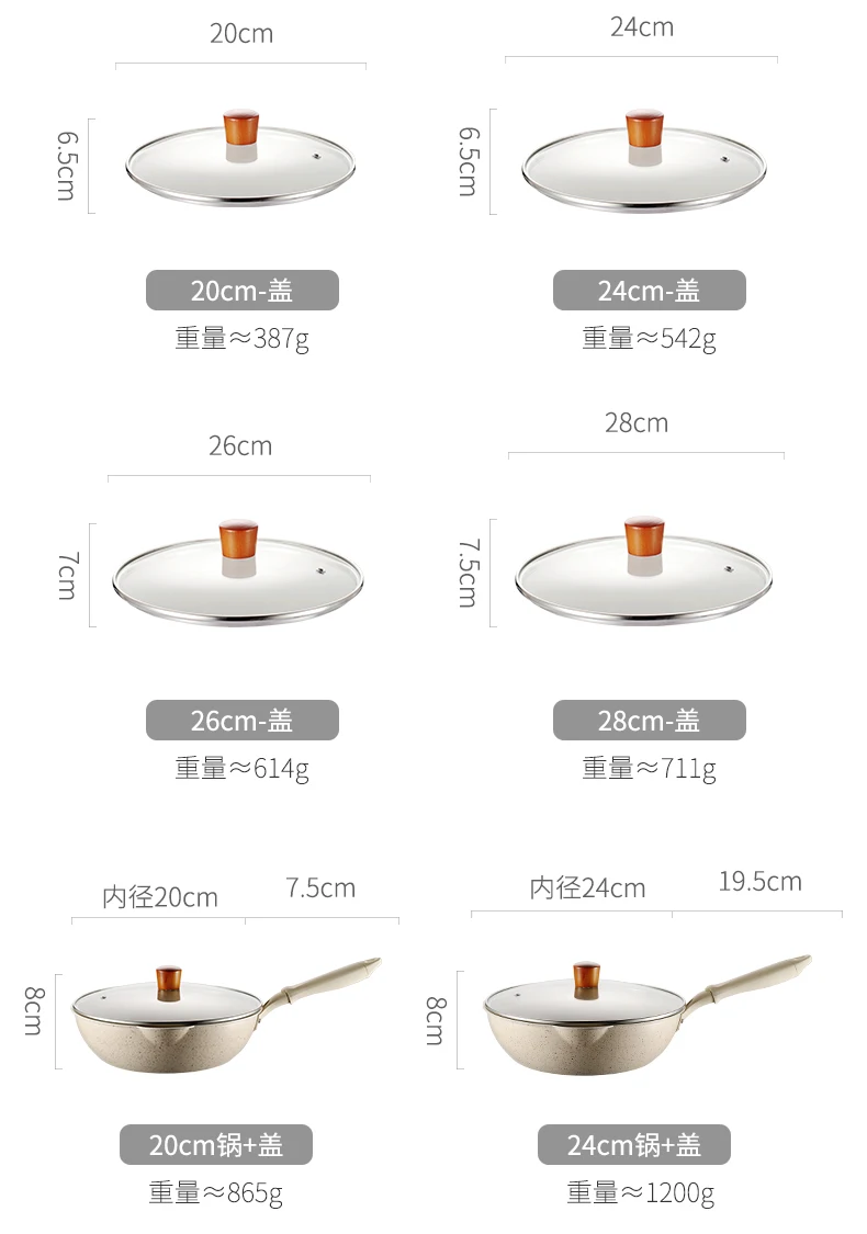 Oneisall алюминиевый сплав антипригарная 20-28 см сковорода с длинной ручкой для жарки газовая, индукционная плита для яиц блинов кастрюля Кухня& столовая инструменты Cookw