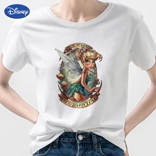 

Disney Tinker Bell Fashion Tops Graphic T Shirts Y2k Aesthetic Tracksuit Coat Short Sleeve Crewneck Tshirt Oversize Hipster Edgy