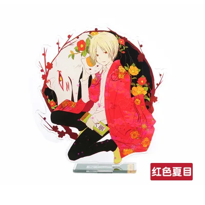 2-3 Аниме natsume yuujinchou брелок natsumetakahi Madara ювелирные аксессуары милый мультфильм Забавный акриловый брелок sleutelhanger - Цвет: 2-3