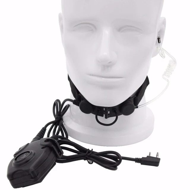 Горловой микрофон Z003 гарнитура с Peltor PTT для Kenwood двухстороннее радио BaoFeng UV-5R GT-3 UV-5X BF-F8 BF-888S Retevis H777 CS