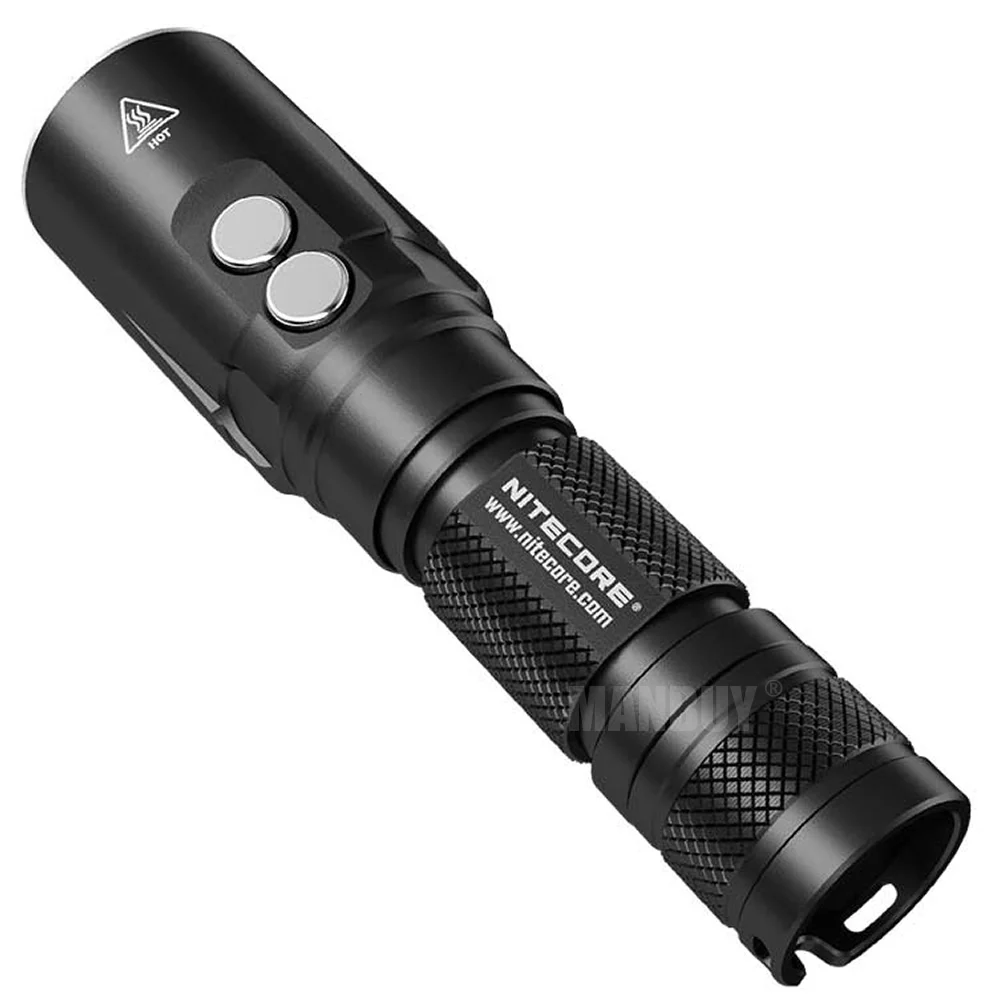 Nitecore DL20 100 метра погружной Дайвинг светильник 1000 LMs благодаря светодиоду CREE XPL HI V3 белого цвета+ красные светодиоды вспышки светильник водонепроницаемый Подводный фонарь