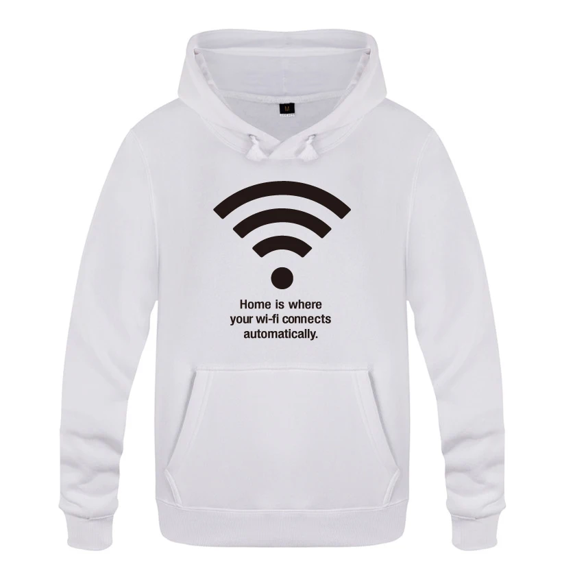 BAY HET Беспроводной Wi-Fi персональный Новинка толстовки мужские мужские пуловеры флисовые толстовки с капюшоном - Цвет: BAY HET
