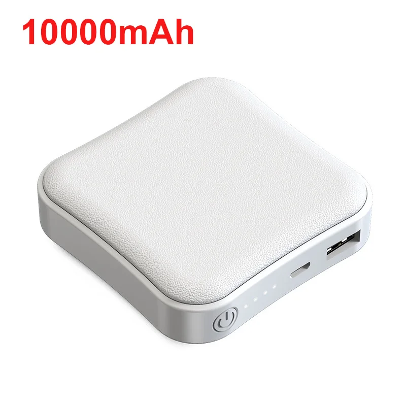 Mini Power Bank Portable 10000mAh External Battery Powerbank 2.1A FAST Charger For Smart Mobile Phone magnetic wireless power bank Power Bank