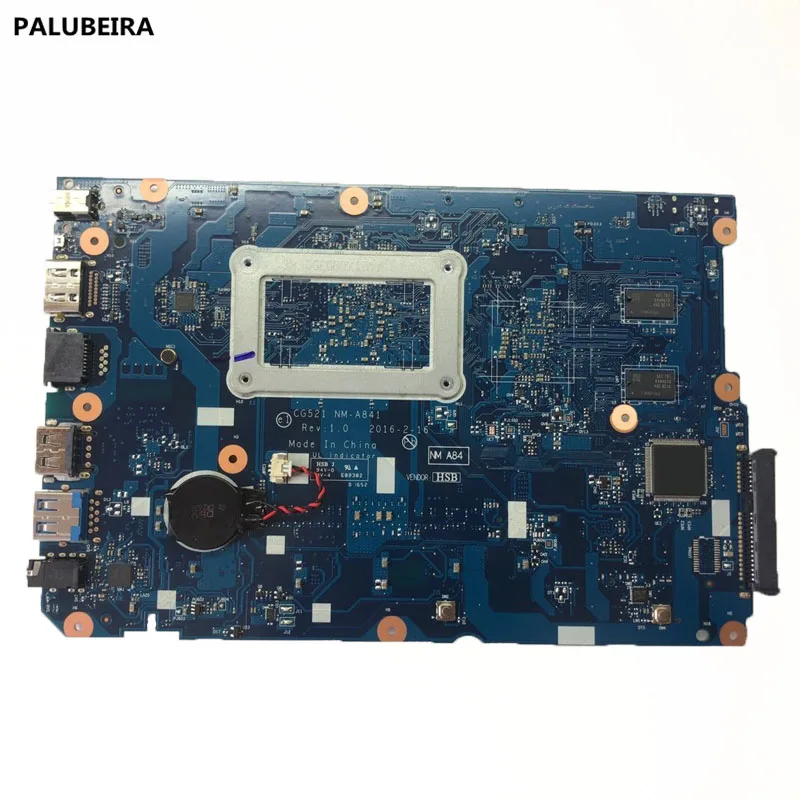 PALUBEIRA CG521 NM-A841 motherboard for Lenovo 110-15ACL notebook motherboard CPU A4 CPU R5 M430 2G DDR3 test work
