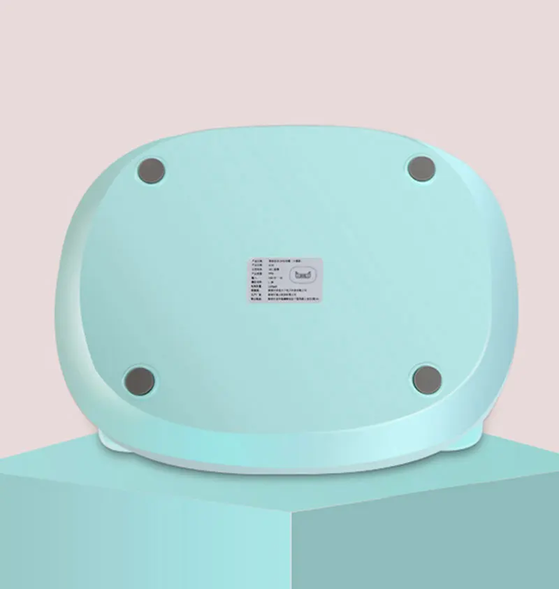Kawaii USB Перезаряжаемый органайзер для макияжа с зеркалом, пластиковый светодиодный светильник, коробка для хранения косметики, украшений, контейнер для домашнего декора