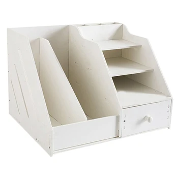 

Organizer Book Holder,Magazine Organizers Desk Organizer Book Holder Desk Stationery Storage Organizer Holder Stand Shelf Rack