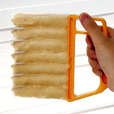 

Clean Clip Brushes Duster Slat Cleaner Microfiber Venetian Blinds Duster Slat Cleaner Dust Clean Clip Brushes Home Cleaning Tool