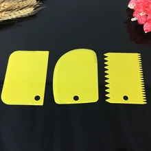 Пластиковый ПП скребок для выпечки, посуда, сетка для торта, крема, скребка, арочный нож для выпечки колбасы