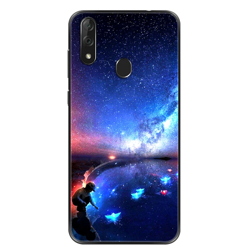For Huawei Honor 10 Lite Case cute Black Soft Silicon Cover For Huawei Honor 20E 10i Honor20e Phone Cases shell honor10i 10lite cute phone cases huawei Cases For Huawei