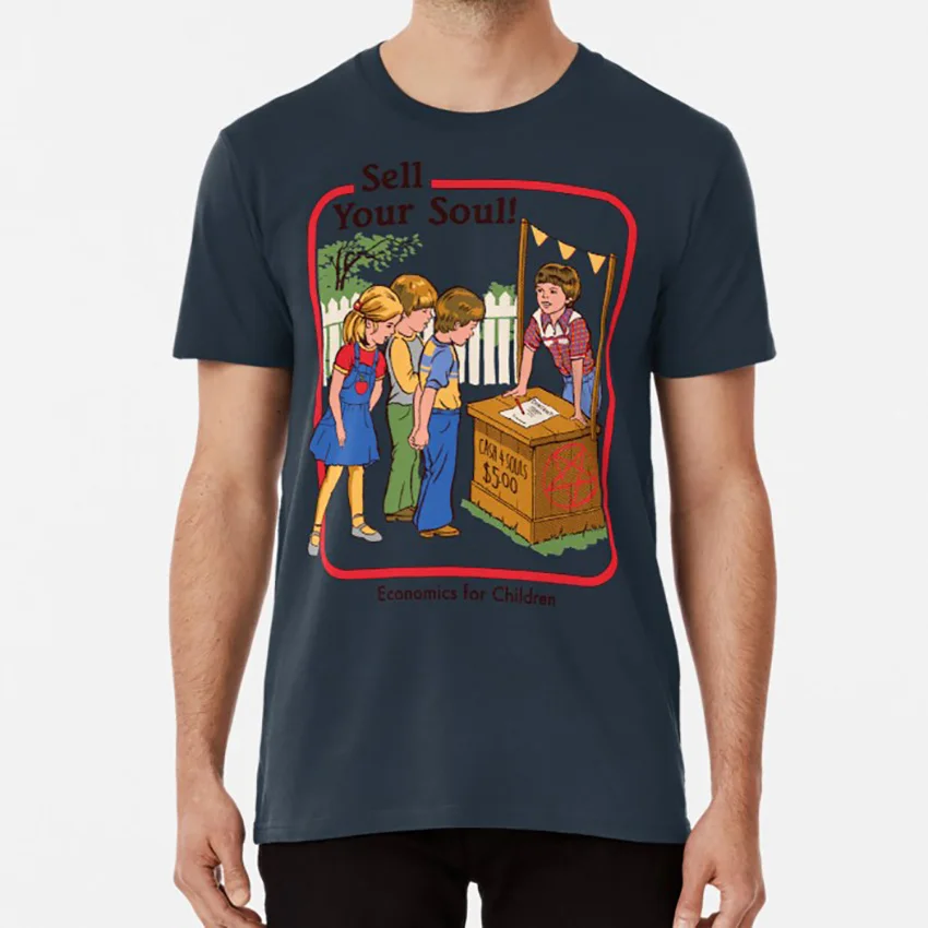 Sell Your Soul T Shirt Vintage Retro 