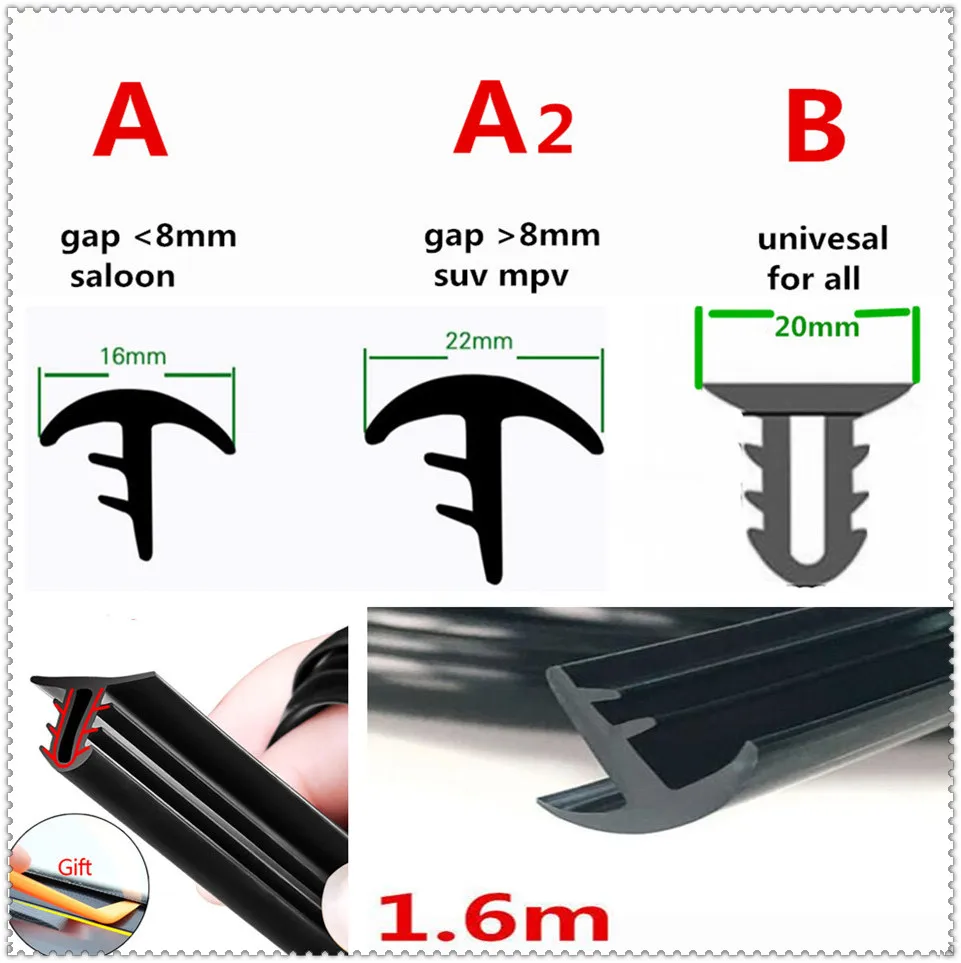 

Car Rubber plastic Sealing Strip Windshield Dashboard for Nissan NV200 Nuvu NV2500 Forum Denki 350Z Zaroot March Murano TIIDA