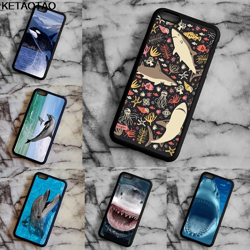 KETAOTAO Ocean Whale Sharks fish for Samsung galaxy S4 S5 S6 S7 S8 S9 S10 edge Note Case Soft TPU Rubber Silicone | Мобильные