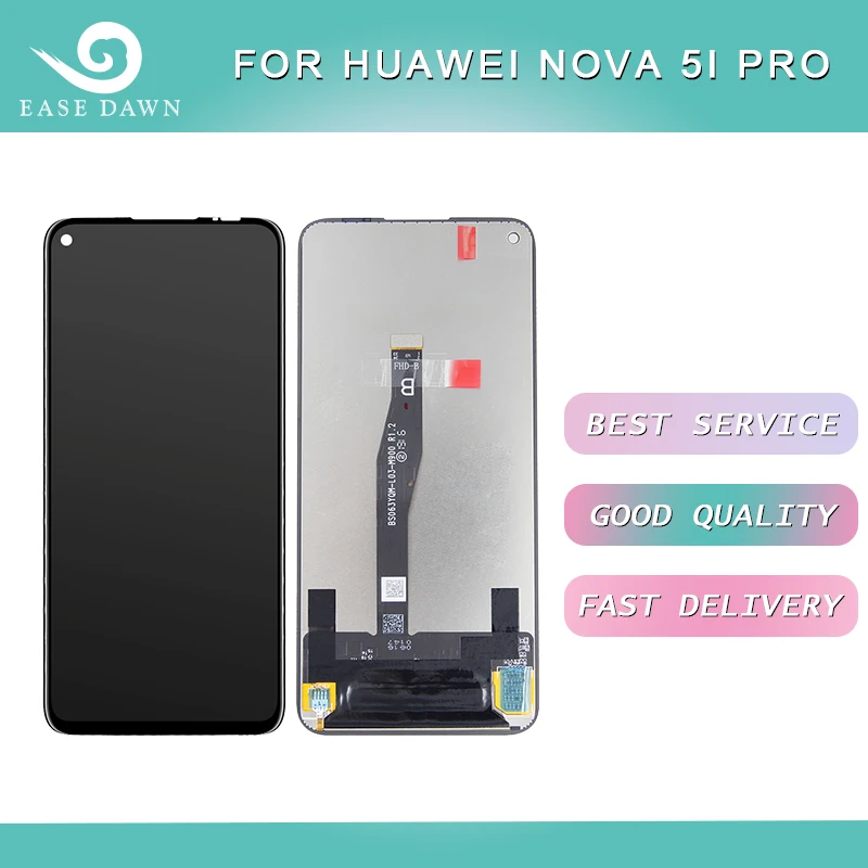 Для huawei NOVA 5I PRO ЖК-дисплей ips ЖК-экран + сенсорная панель дигитайзер сборка для