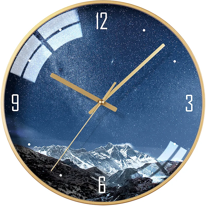 

Large Wall Clock Modern Design Clocks for Home Decor Net Red Wall Decoration Watch Mechanism Living Room Reloj Loft Home SC105