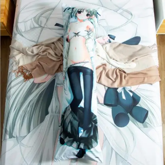 Японское аниме Re:Zero kara Hajimeru Isekai Seikatsu Rem Ram обнимающая подушка для тела Чехол Dakimakura