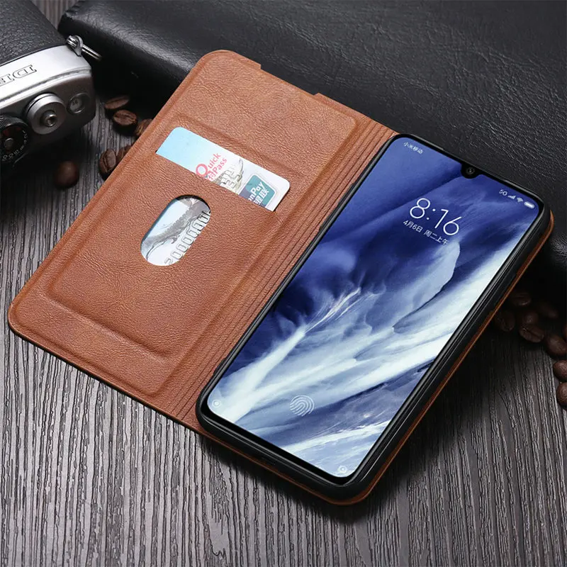 Кожаный чехол в стиле ретро для Xiaomi Redmi Note 7, 7 s, 8 Pro, 8 t, авто Магнитный закрывающийся откидной Чехол-подставка для Redmi 7, 7A, 8, 8A, чехол-книжка K20