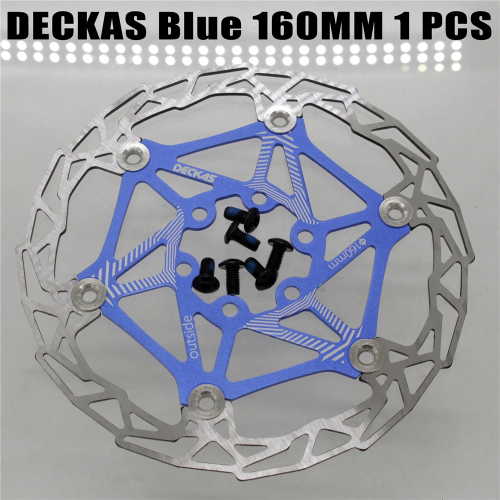 Зум XTECH HB100 MTB линия потянув гидравлического дискового тормоза с роторы 120/140/160 мм для спортивной камеры Xiao mi M365 mi Электрический скутер - Цвет: DECKAS Blue160