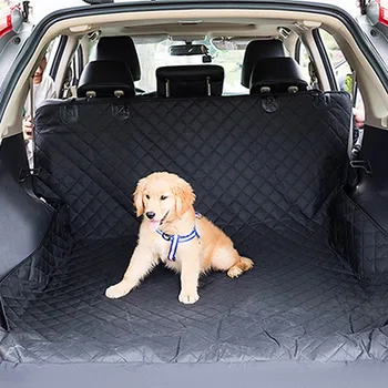 

Dog Car Trunk Mat Hammock Boot Pet Seat Cover Barrier Protect Floor from Spills Scratches Non-slip Waterproof Foldable Carpet