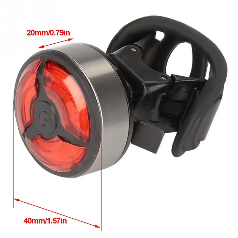USB Charging Bike Seatpost Light COB Bicycle Saddle Lamp Tail Rear Safety Warning Light Bicycle Accessories for Night Cycling
