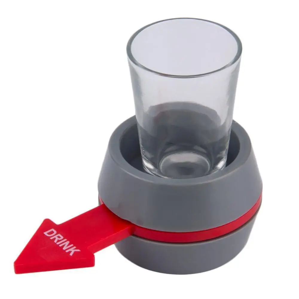 

Pointer Shot Spinner Party Game Rotatable Arrow Beer Wine board game Glass Cup Kit Spin Drinking game table Gifts Entertainment