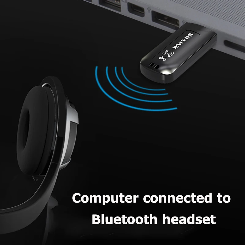 USB WiFi Wireless Adapter Portable wifi Receiver USB Network Card Bluetooth adapter For Headphone Speaker PC Mouse