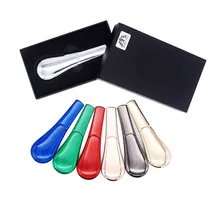 GT7015 vape с крышкой из цинкового сплава ручные трубки многоцветные опционные табачные курительные трубки из металла с подарочной коробкой