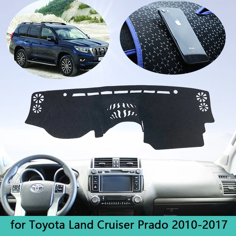 Anti Slip Mat Dashboard for Toyota Land Cruiser Prado 150 Series 2010