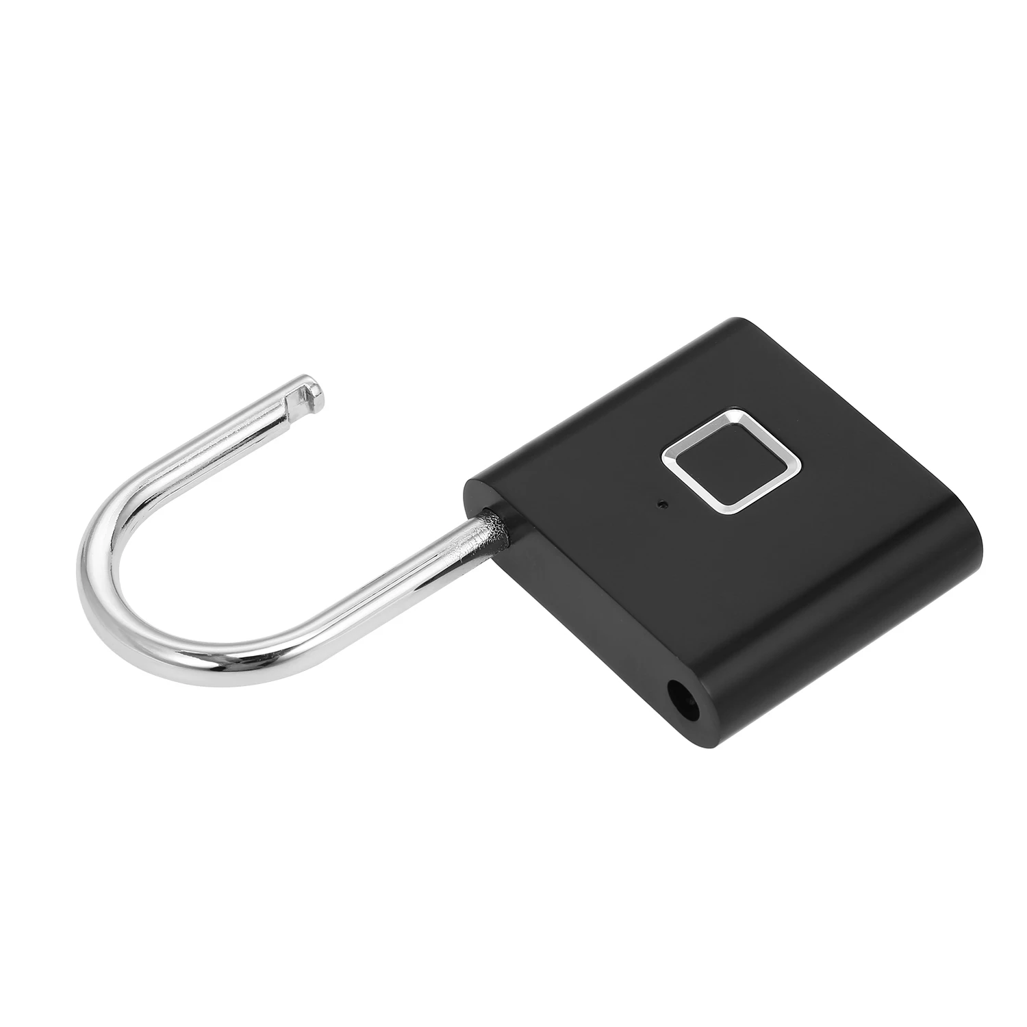 Умный Замок с защитой от отпечатков пальцев, USB Перезаряжаемый IP65 Водонепроницаемый замок без приложения, для помещений и улицы, для шкафчиков, сумок, чемоданов