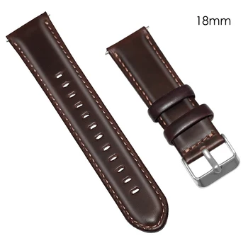 

SOONHUA Watch Band Leather Wrist Watch Strap Universal Replacement Watch Bands 18/20/22 mm