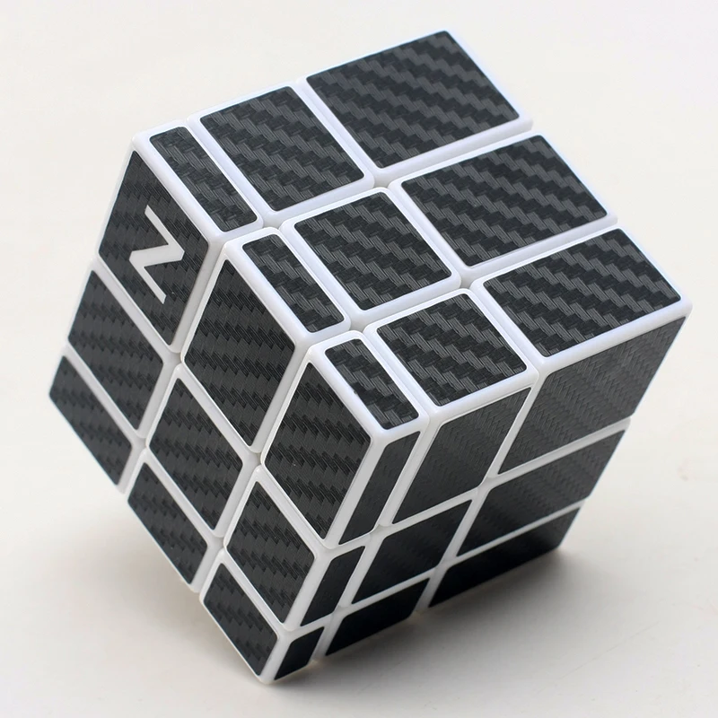 Новинка, зеркальный куб Z cube 3x3, магический с наклейкой из углеродного волокна, развивающие игрушки Cubo magico в подарок, ДЕТСКИЕ ЛАБИРИНТЫ, развивающие игрушки