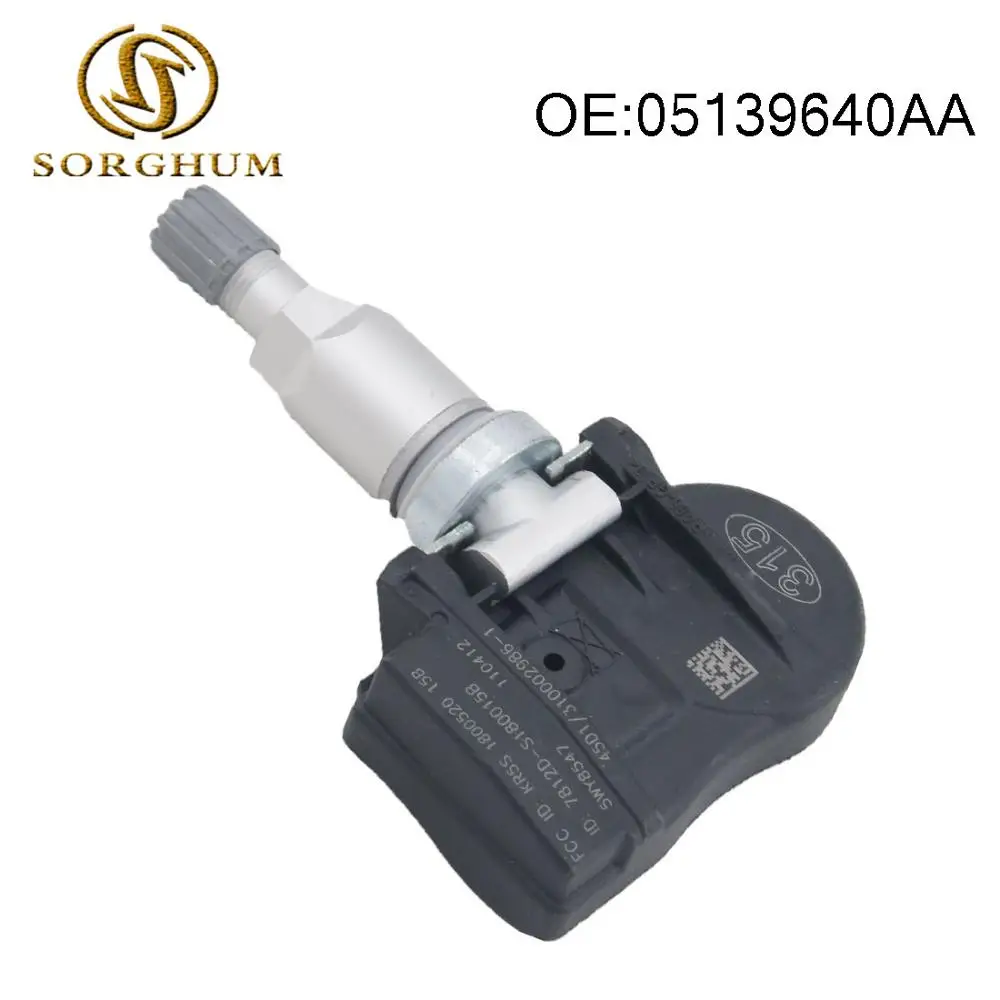 

1pcs 05139640AA Tire Pressure Sensors TPMS 315MHz Fits For Mopar For Dodge For Jeep