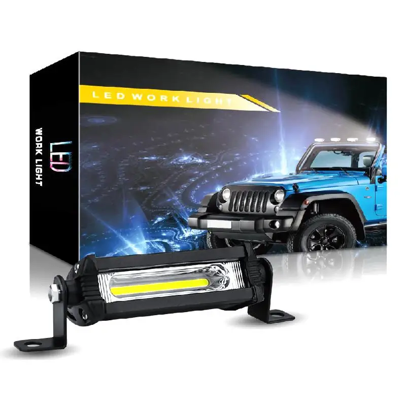 LED Lamp Off Road Truck Work Light 12V/24V COB Work Light Bulb Spot Beam Bar Car SUV Off Road Driving Fog Lamp Car Accessories