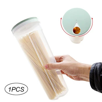 

Kitchen Storage Containers Multifunction Spaghetti Pasta Noodle Plastic Storage Box Snacks Chopsticks Container Holder With Lids