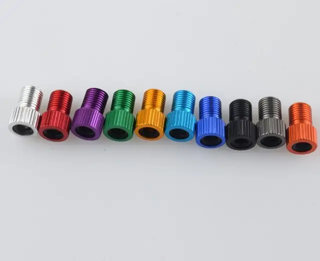 Adattatore Pompa Bici 10 Adattatori Valvola Da Presta A Schrader Per Bicicletta - Convertitore Per Pompa Aria Confezione 10 Pezzi