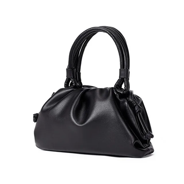 Customized 100% Genuine Leather Cloud Handbag New Crossbody Bag Fashion Women Hobo Bag Designer Party Shoulder Bag Ladies Purse