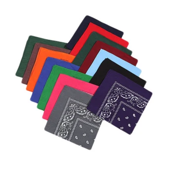 

Multicolor hip hop hip-hop outdoor sports headscar Printed Kerchief Neck Beautiful Scarf Shawlsweat-absorbing kerchief JQ004