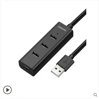 

Usb expander adapter type-c laptop usb expansion dock multi-function usd hole external U disk one drag four hub set splitter, 4